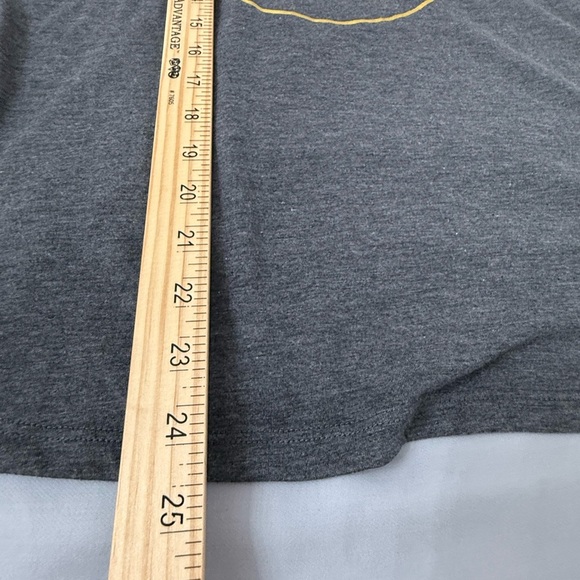 Colosseum Florida State Seminole Womens Raglan Tee Gray Garnet Gold Accents - Picture 7 of 8